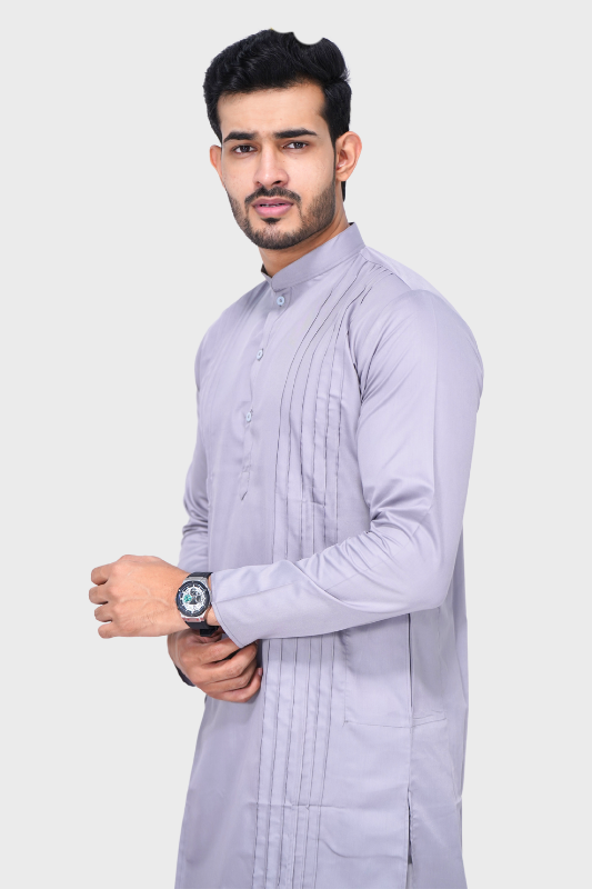 Cotton Giza Short Kurta – Pleeted