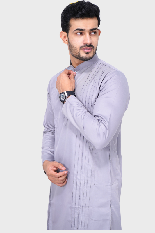 Cotton Giza Short Kurta – Pleeted