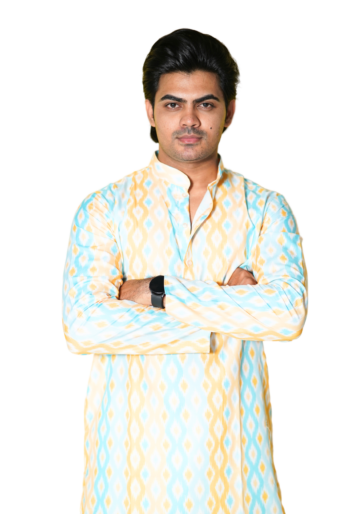 Ikkat Kurta