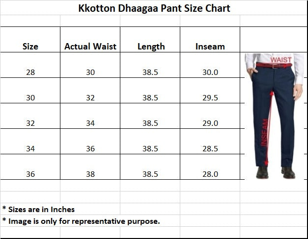 Formal/Casual Wear - Plain Smart Fit Pant Beige
