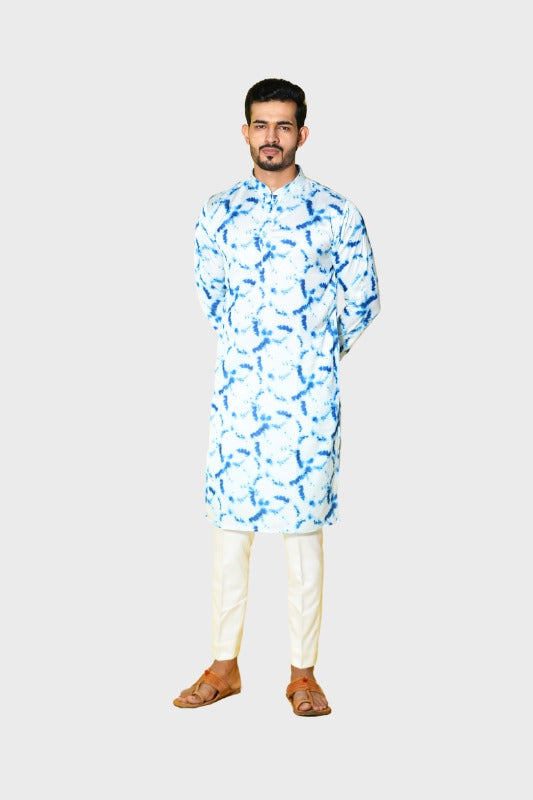 Blue Wave Kurta