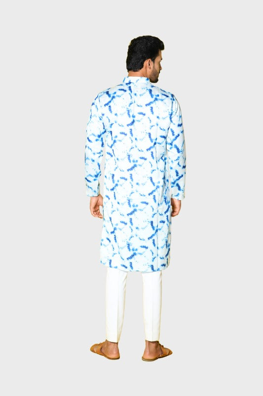 Blue Wave Kurta
