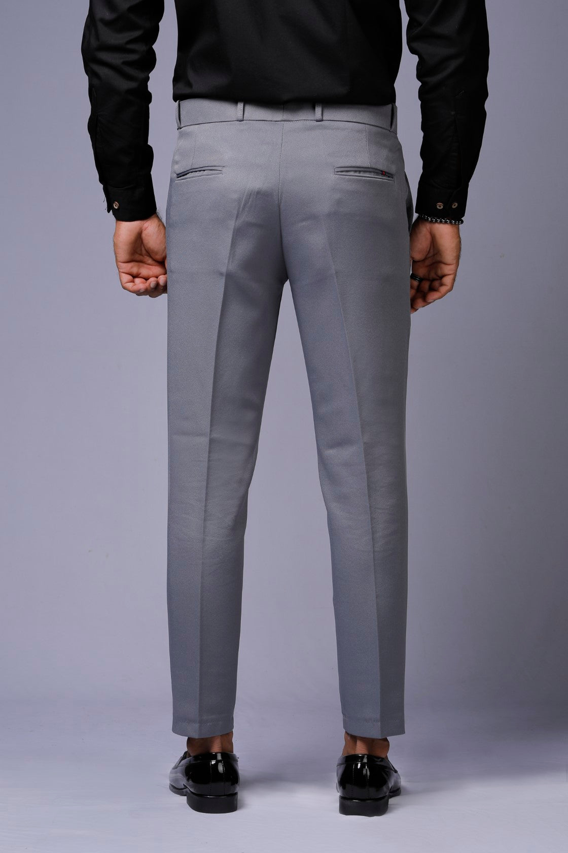 Formal/Casual Wear - Plain Smart Fit Pant Grey