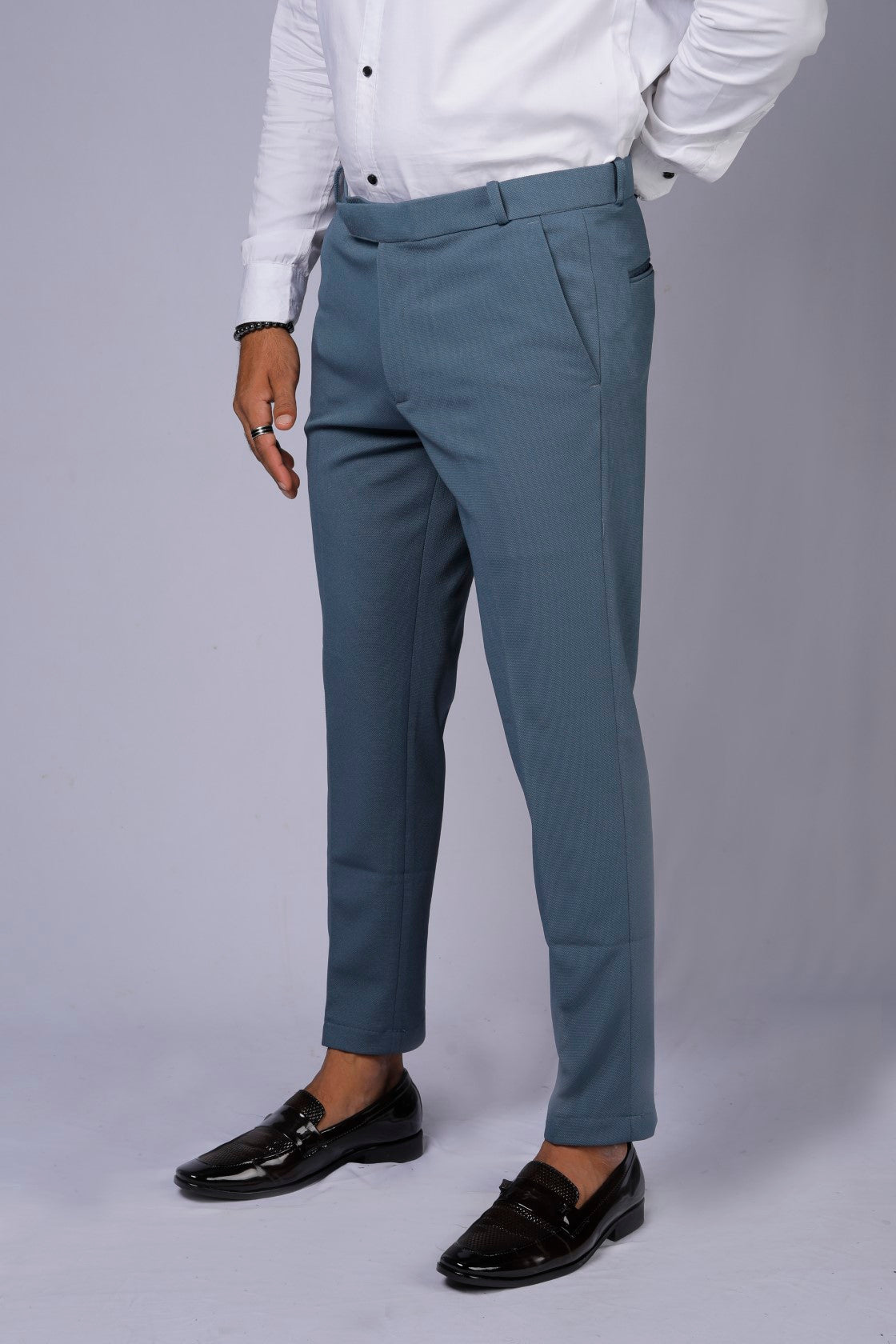 Formal/Casual Wear, Pnet Smart Fit Pant Deep Sky Blue
