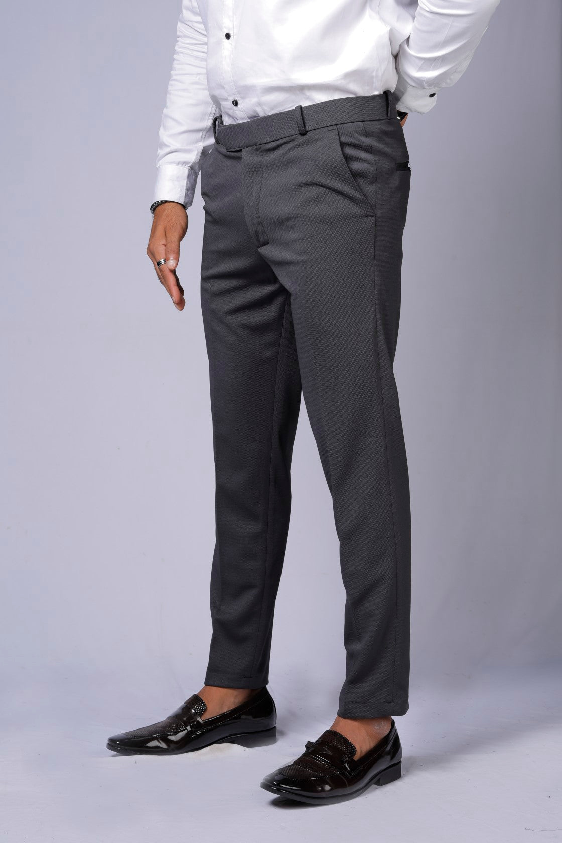 Formal/Casual Wear, Pnet Smart Fit Pant Olive Green