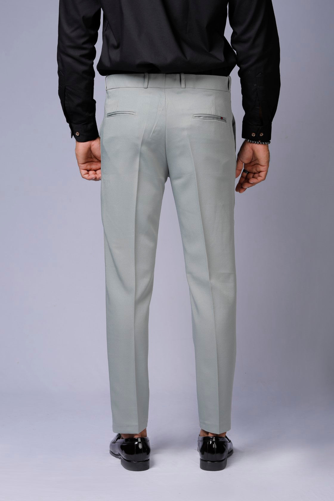 Formal/Casual Wear - Plain Smart Fit Pant Pista Green