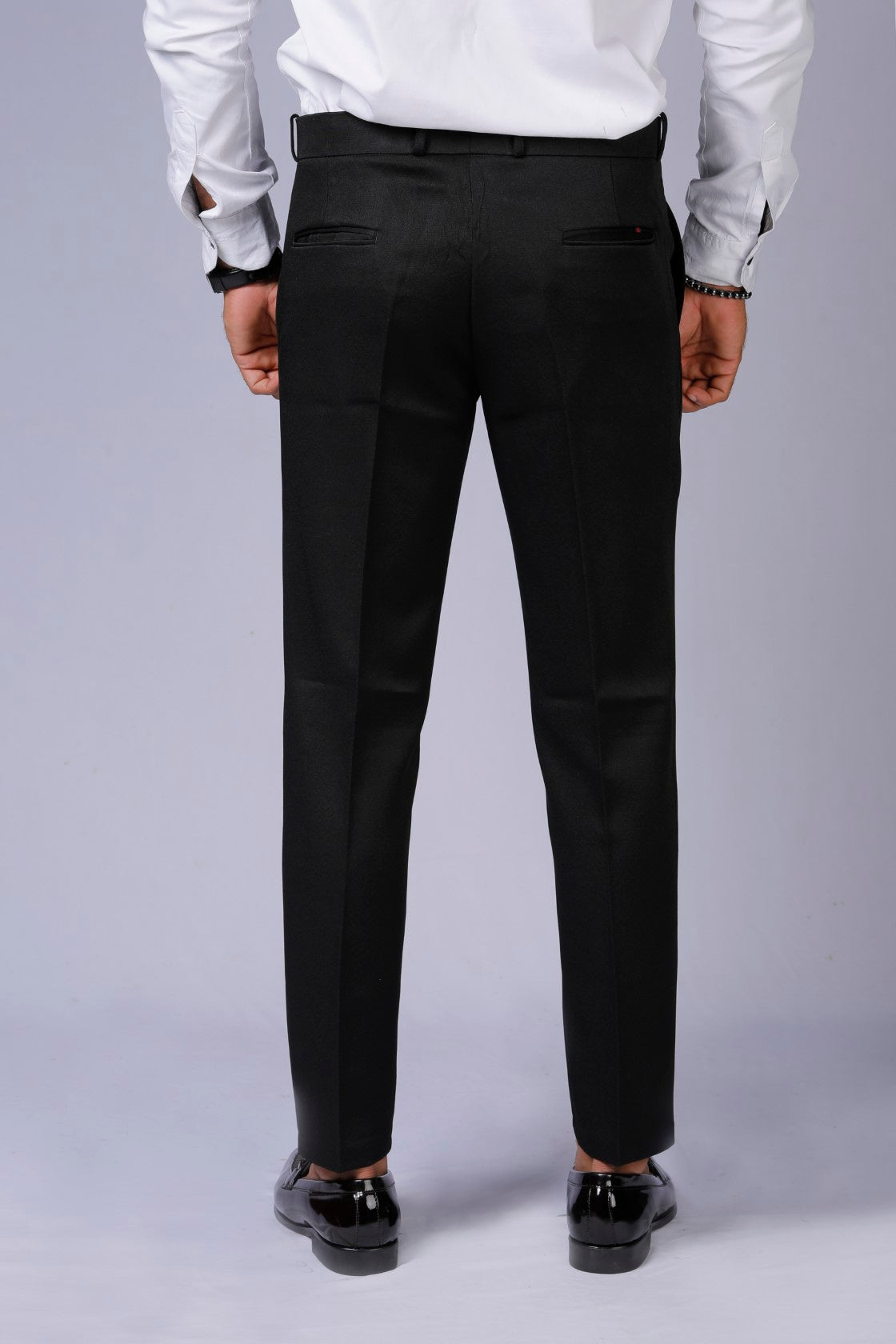 Formal/Casual Wear - Plain Smart Fit Pant Black