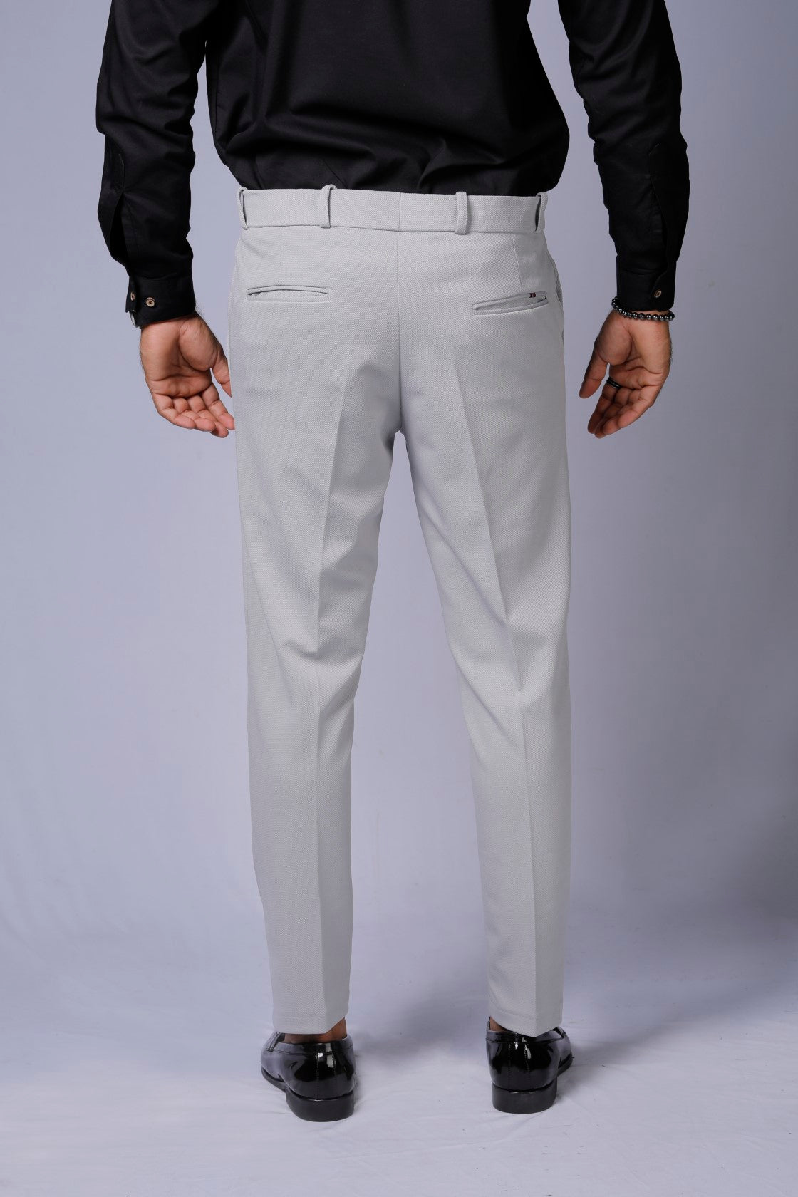 Formal/Casual Wear, Pnet Smart Fit Pant Light Grey